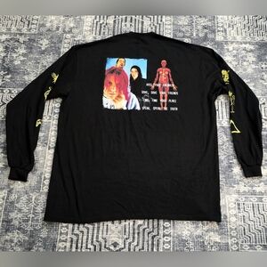 Nirvana X Shaka Wear Custom Rare Super Max Heavy Longsleeve 4 Sidded Print 5XL